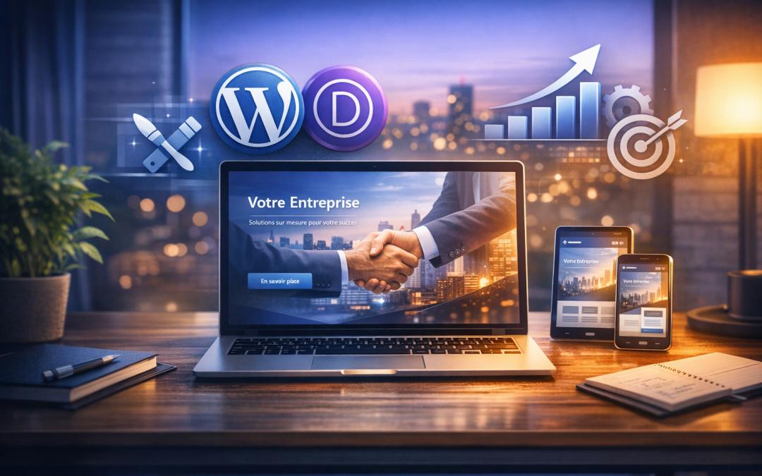 Site vitrine WordPress Divi : la solution idéale pour votre entreprise